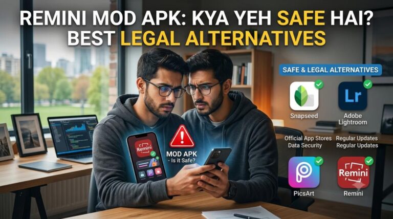Remini Mod APK: Kya Yeh Safe Hai? Best Legal Alternatives