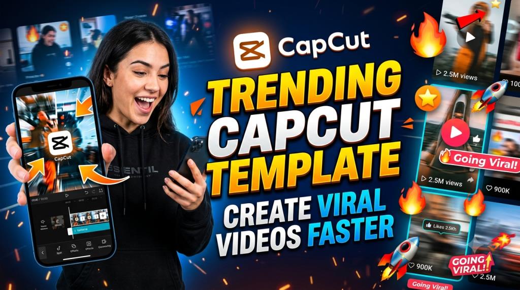 trending capcut template