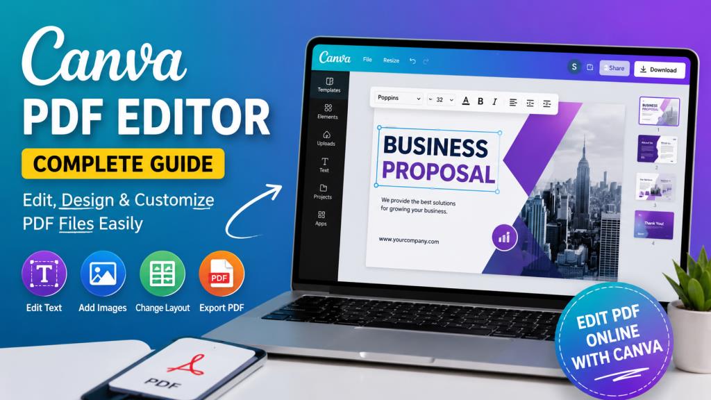canva pdf editor