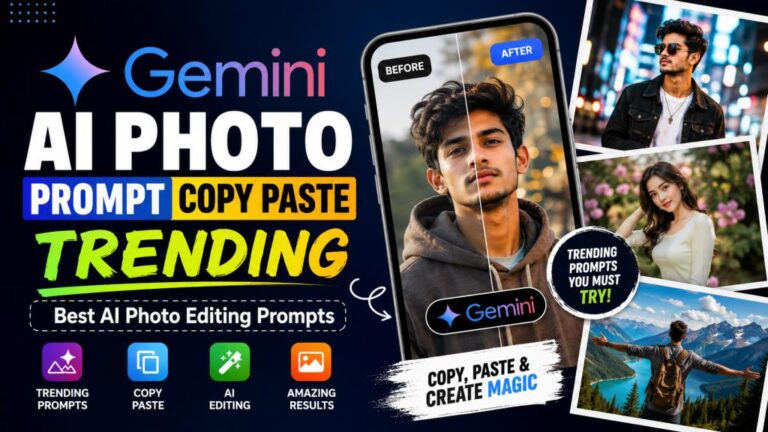 gemini ai photo prompt copy paste trending