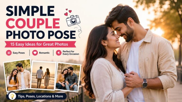 simple couple photo pose
