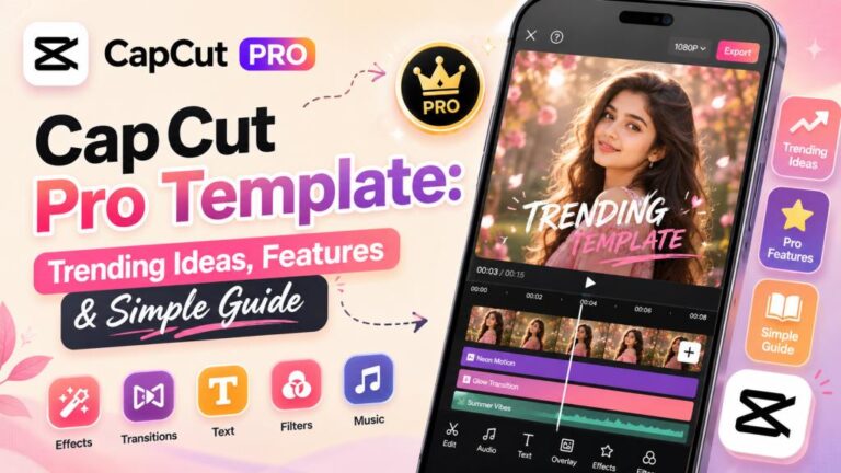 capcut pro template