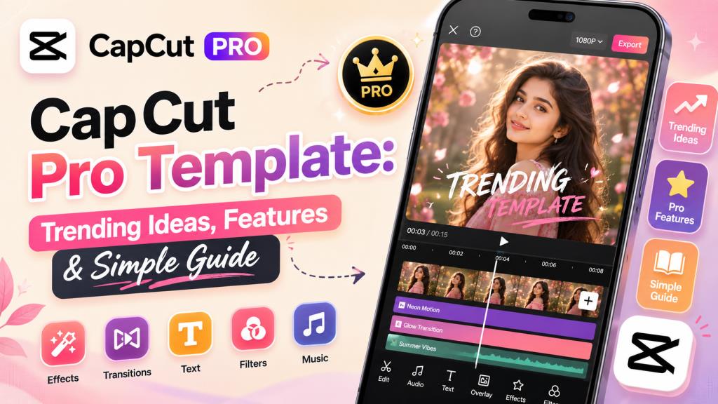capcut pro template