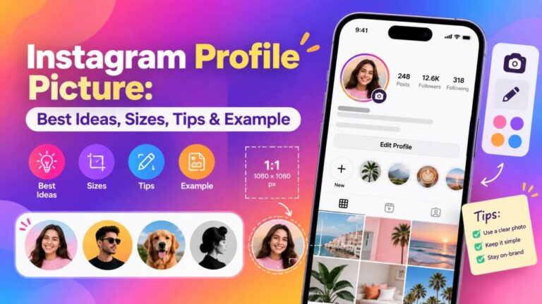Instagram profile picture